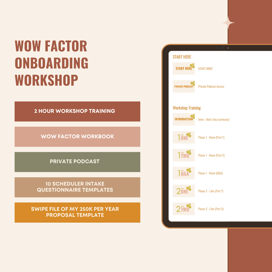 Wow Factor Onboarding Workshop
