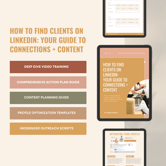 Load image into Gallery viewer, How To Find Clients On LinkedIn: Your Guide To Connections + Content
