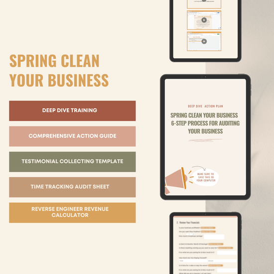 Spring Clean Your Business - 6 Step Process For Auditing Your Business