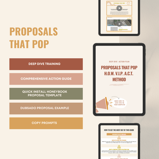 Proposals That Pop